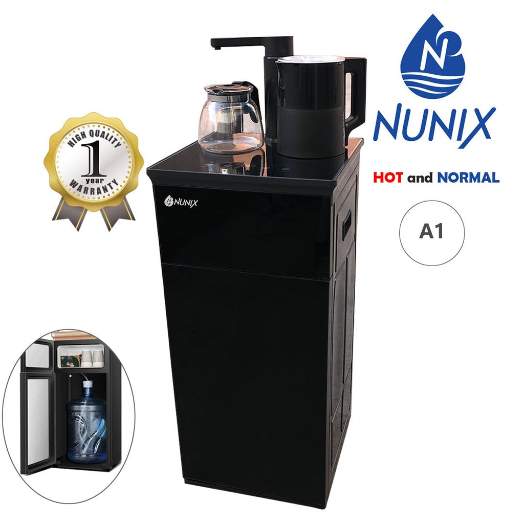 Nunix A1 Bottom Load Tea Station Dispenser — Hot & Normal