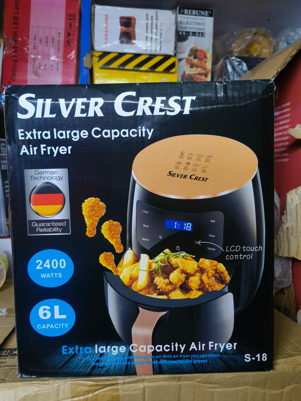 Silver Crest Extra Large Air Fryer 6L