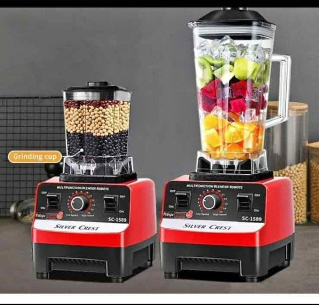 Silver Crest SC-1589 4500W 2-in-1 Blender & Crusher 2L