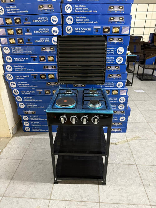 Electromate 3+1 Standing Cooker with Shelves