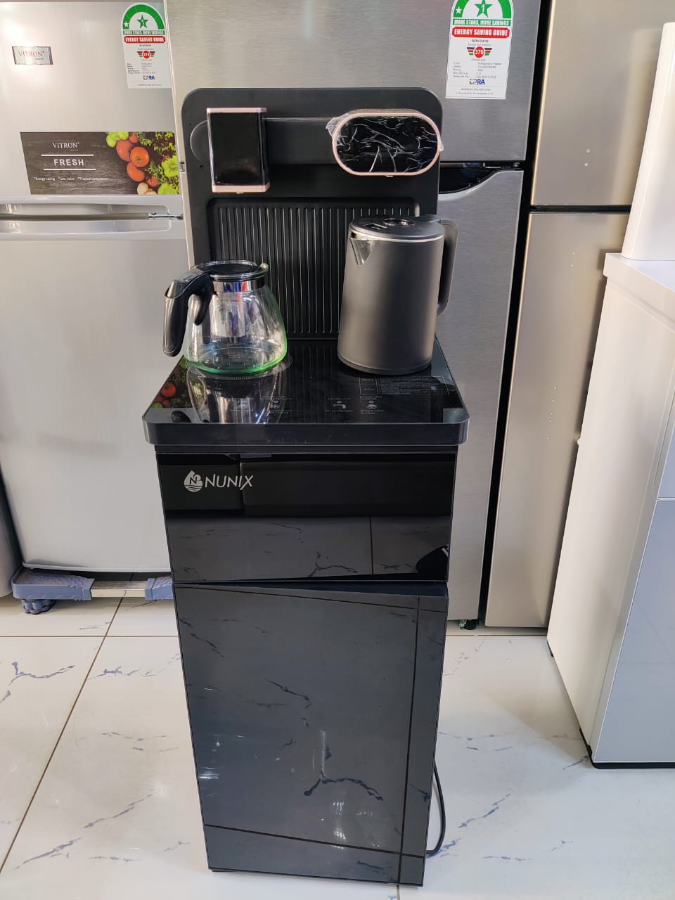 Nunix A1C Bottom Load Tea Station Dispenser — New Design | Hot & Cold