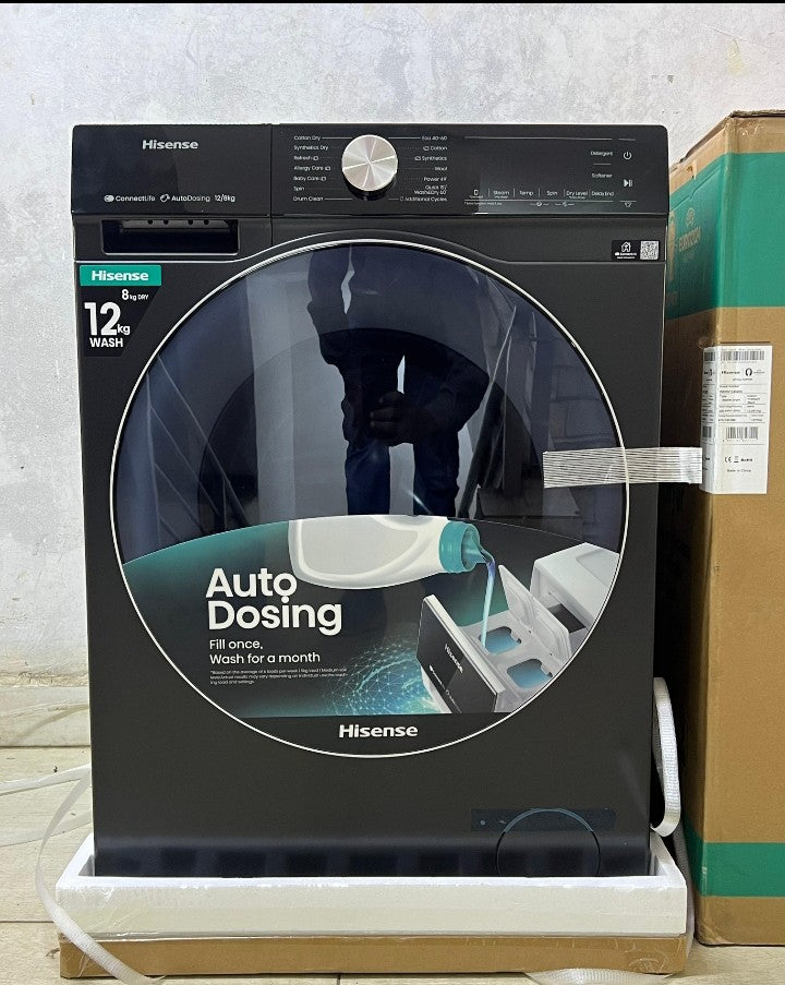 Hisense 9kg Front Load Washing Machine – Wash & Spin | Auto Dosing
