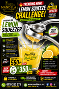 Premium Lemon Squeezer - Rust-Proof Stainless Steel