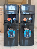 Mika Pure Aqua Black Water Dispenser — Hot & Cold, Free Standing
